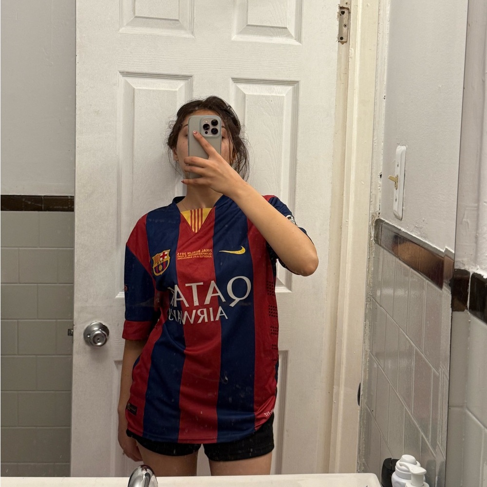 FC Barcelona Nike Home Jersey - Red & Blue